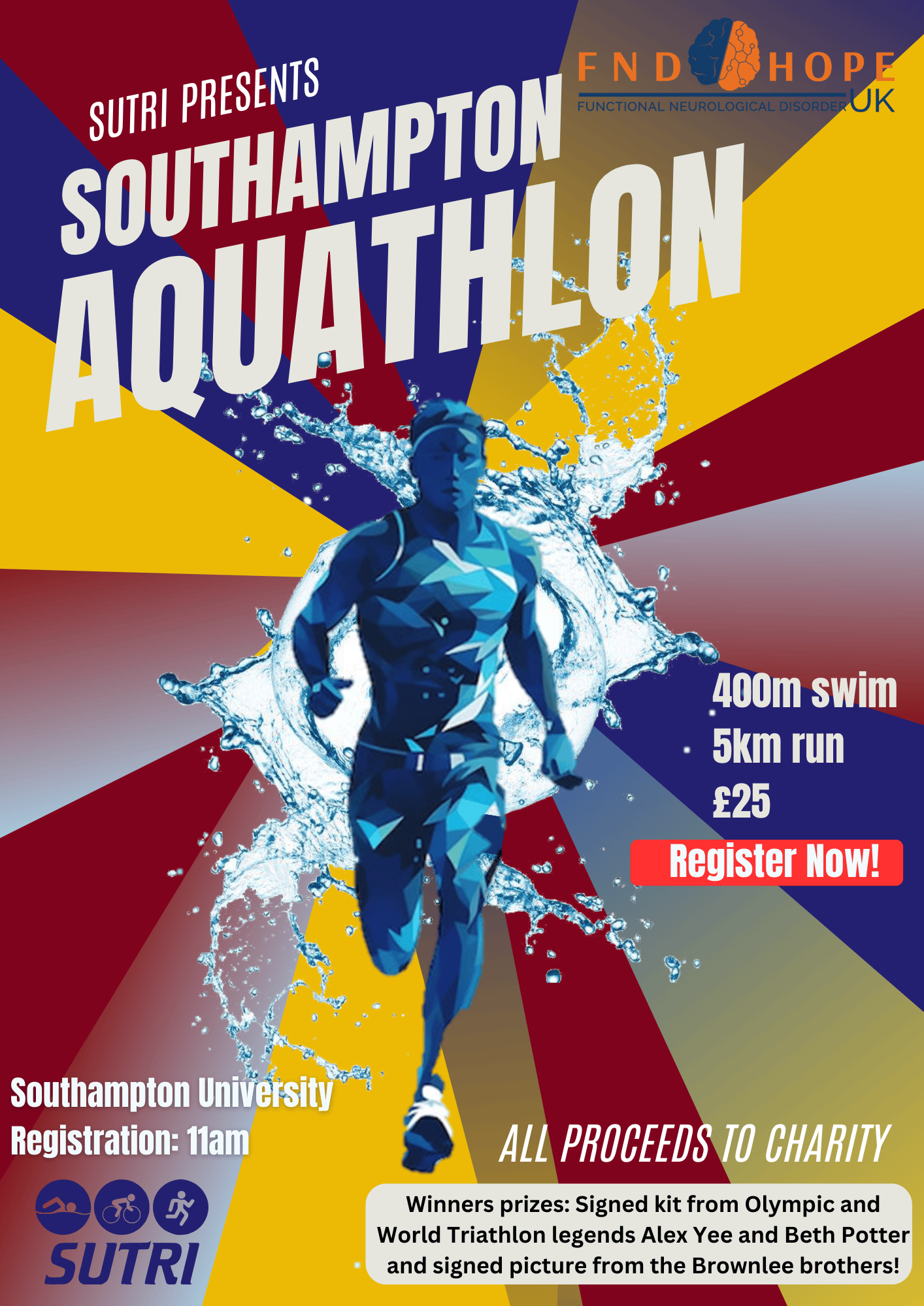 Southampton Charity Aquathlon 